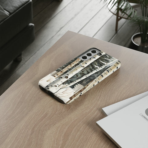 Winter Aspen Trunks - Impact Resistant Phone Case
